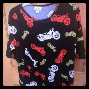 Lularoe Irma top - vintage motorcycles